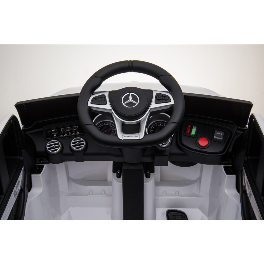 MERCEDES GLC AMG EVA, 12V , 4 SILNIKI , SKÓRA, czerwony SAMOCHÓD ELEKTRYCZNY DLA DZIECI