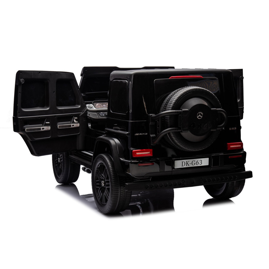 Auto na akumulator Mercedes Benz G63 AMG Największy XXL 4x200W Czarny