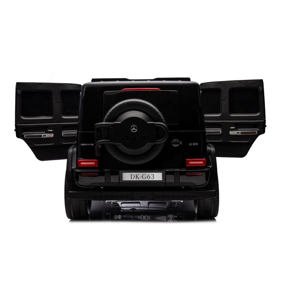 Auto na akumulator Mercedes Benz G63 AMG Największy XXL 4x200W Czarny