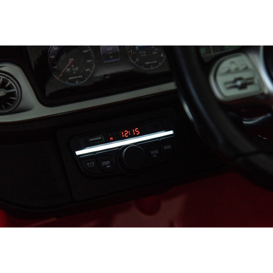 Auto na akumulator Mercedes Benz G63 AMG Największy XXL 4x200W Czarny