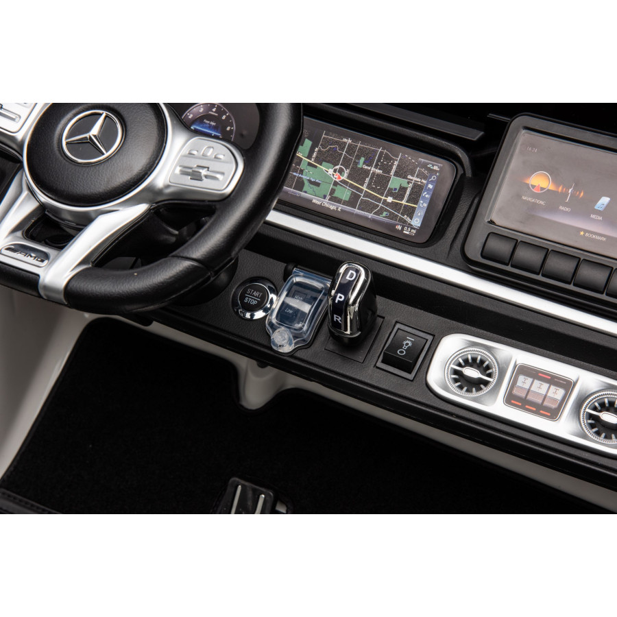 Auto na akumulator Mercedes Benz G63 AMG Największy XXL 4x200W Czarny