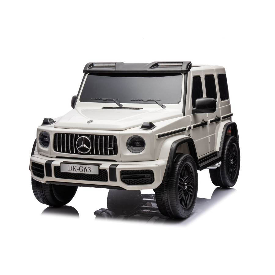 Auto na akumulator Mercedes Benz G63 AMG Największy XXL 4x200W Biały