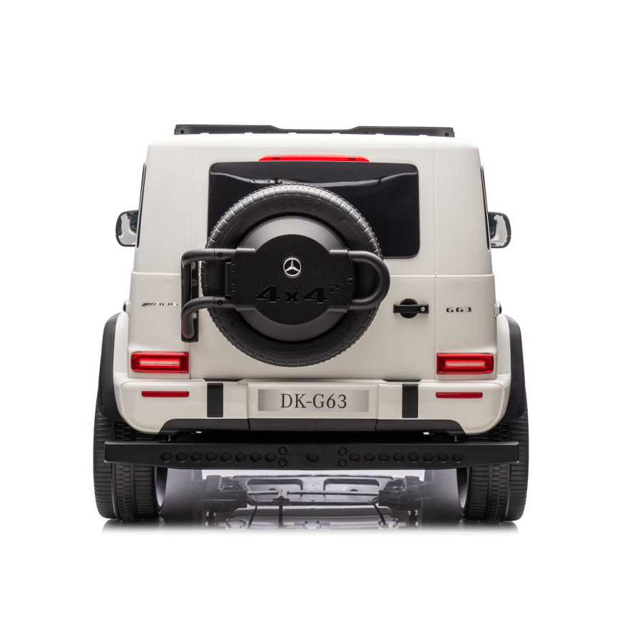 Auto na akumulator Mercedes Benz G63 AMG Największy XXL 4x200W Biały