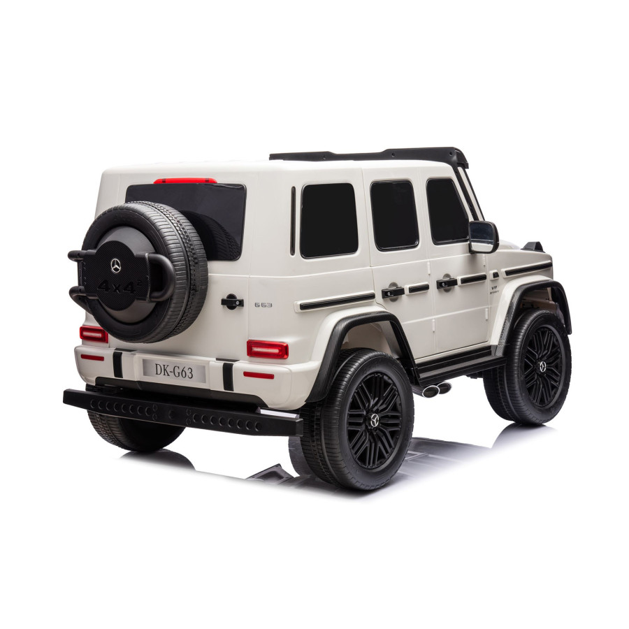 Auto na akumulator Mercedes Benz G63 AMG Największy XXL 4x200W Biały