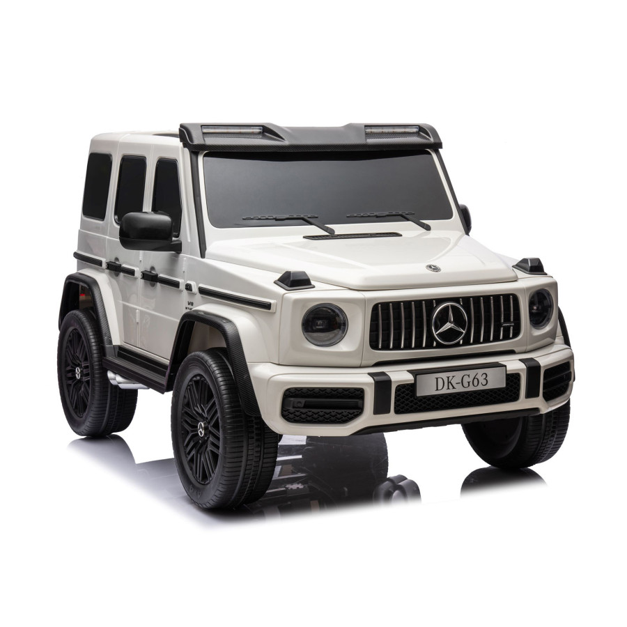 Auto na akumulator Mercedes Benz G63 AMG Największy XXL 4x200W Biały