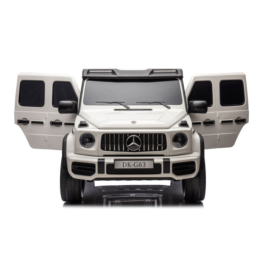 Auto na akumulator Mercedes Benz G63 AMG Największy XXL 4x200W Biały