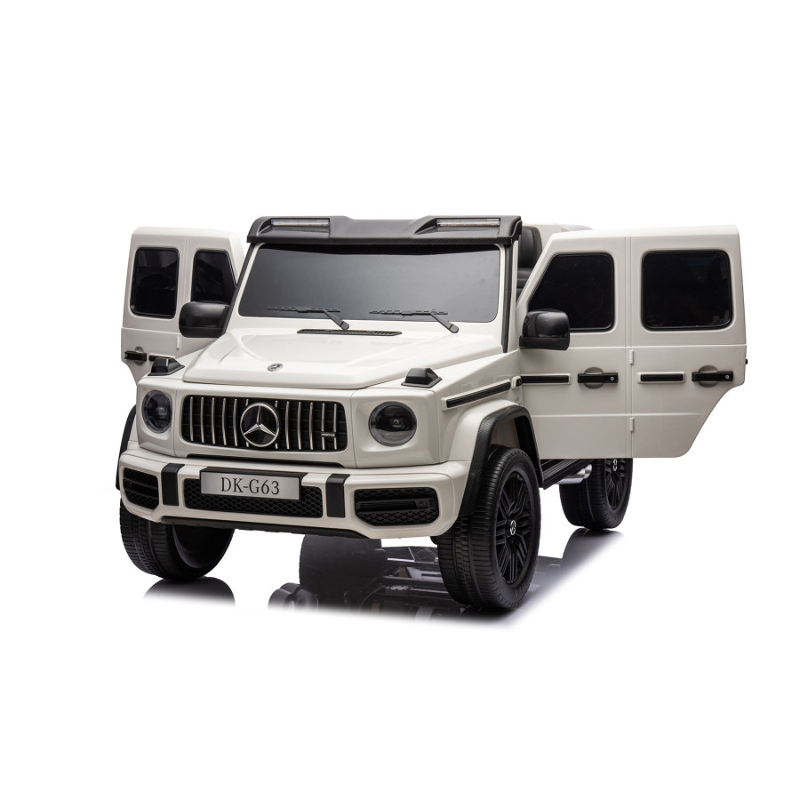 Auto na akumulator Mercedes Benz G63 AMG Największy XXL 4x200W Biały