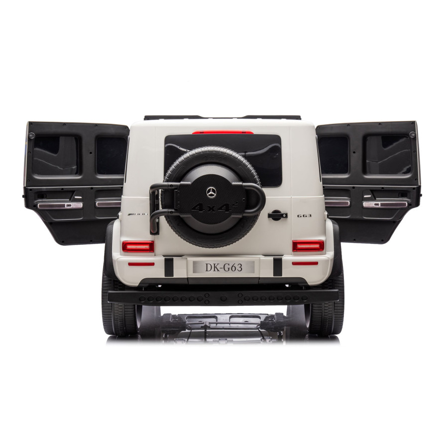 Auto na akumulator Mercedes Benz G63 AMG Największy XXL 4x200W Biały