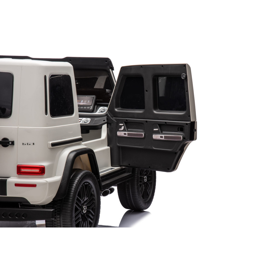 Auto na akumulator Mercedes Benz G63 AMG Największy XXL 4x200W Biały