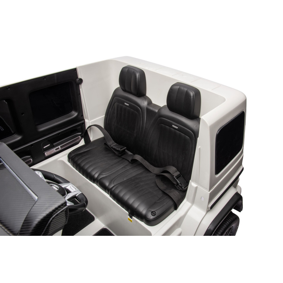 Auto na akumulator Mercedes Benz G63 AMG Największy XXL 4x200W Biały