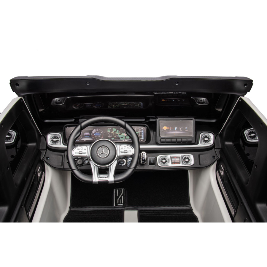 Auto na akumulator Mercedes Benz G63 AMG Największy XXL 4x200W Biały