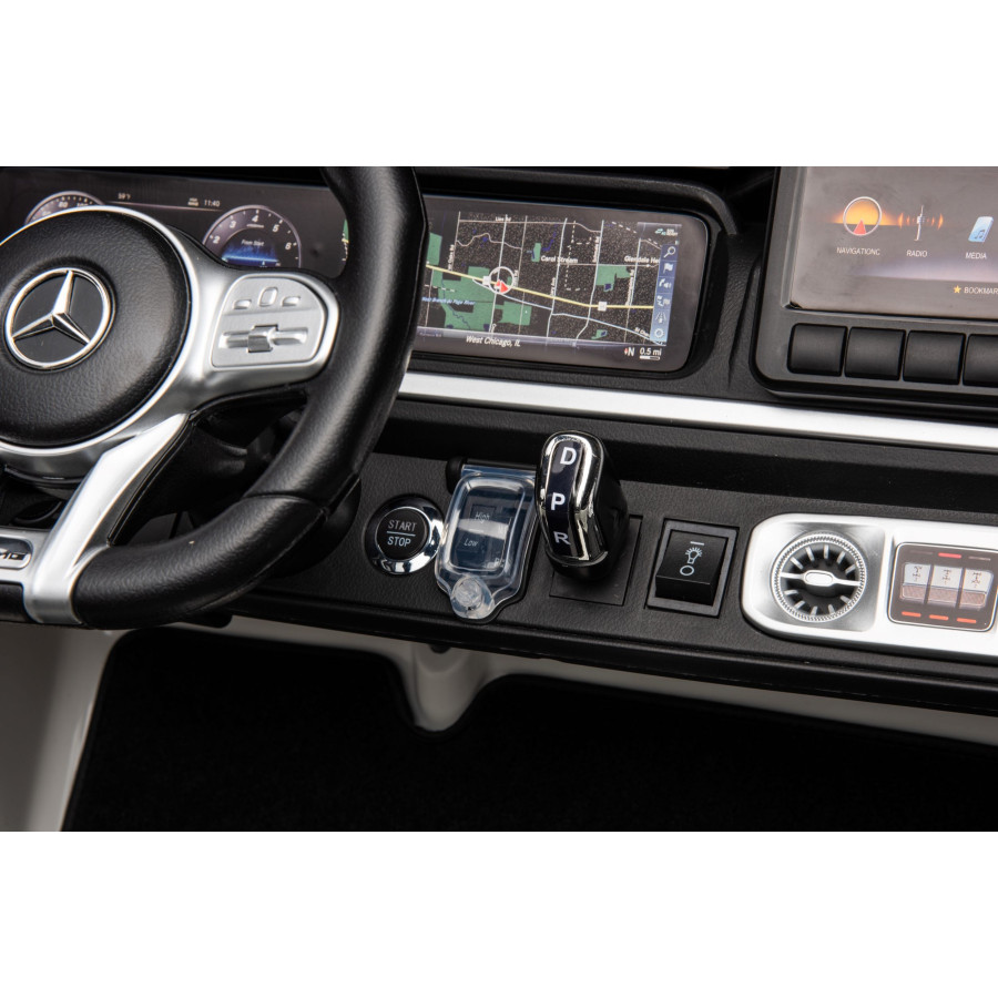 Auto na akumulator Mercedes Benz G63 AMG Największy XXL 4x200W Biały