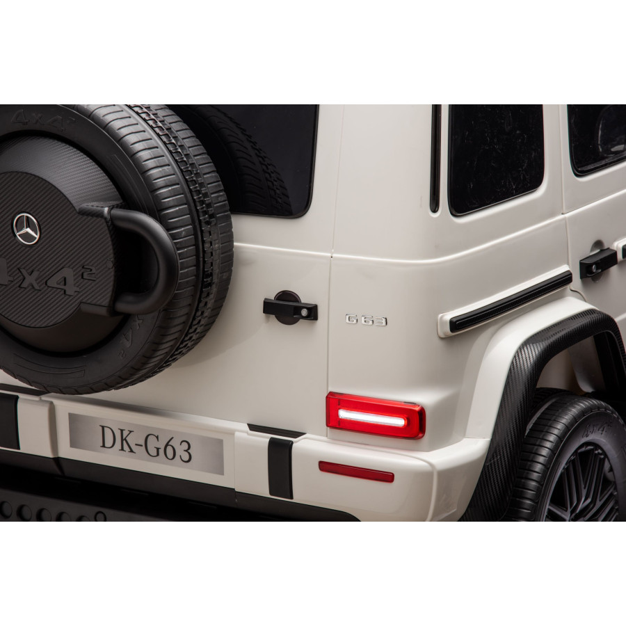 Auto na akumulator Mercedes Benz G63 AMG Największy XXL 4x200W Biały