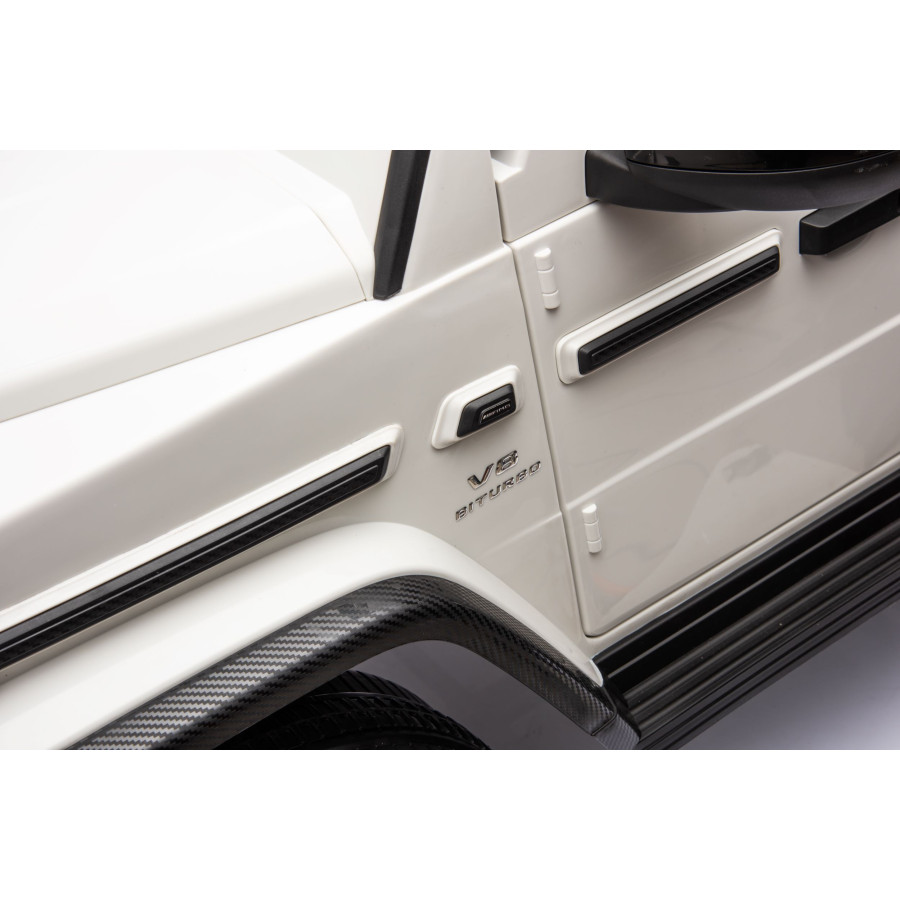 Auto na akumulator Mercedes Benz G63 AMG Największy XXL 4x200W Biały