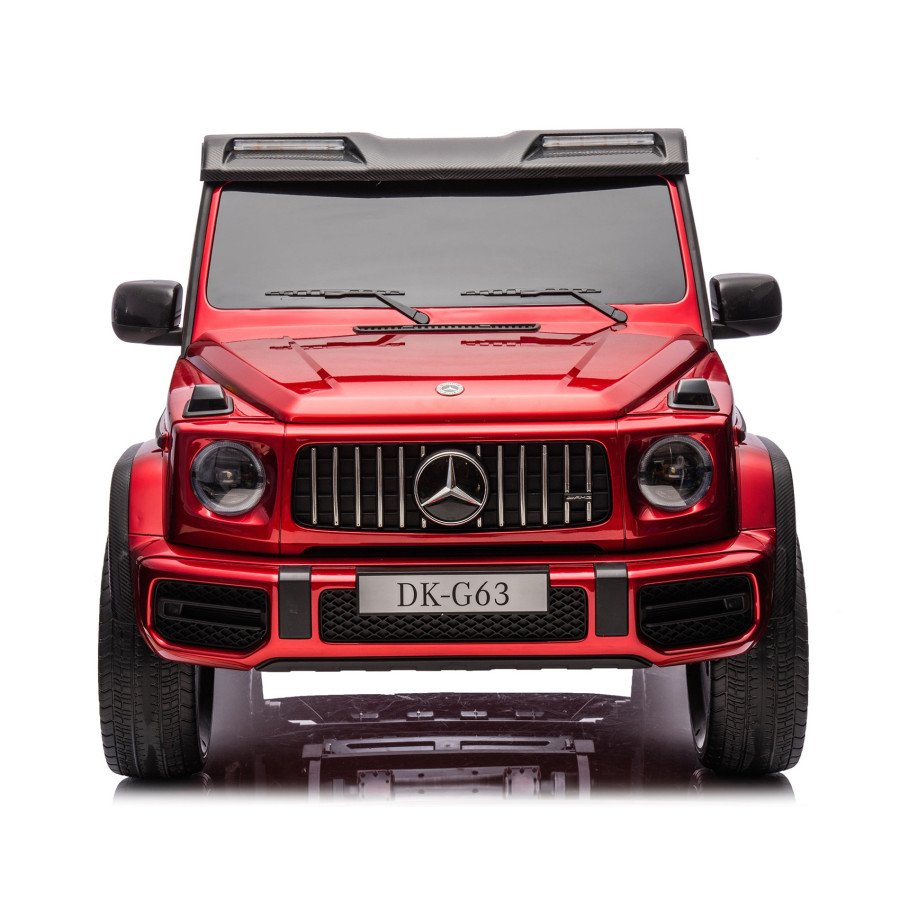 Auto na akumulator Mercedes Benz G63 AMG Największy XXL 4x200W Bordowy Lakierowany