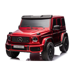 Auto na akumulator Mercedes Benz G63 AMG Największy XXL 4x200W Bordowy Lakierowany