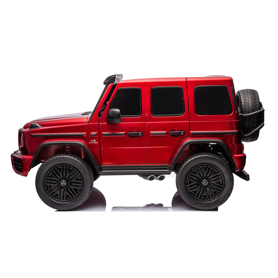 Auto na akumulator Mercedes Benz G63 AMG Największy XXL 4x200W Bordowy Lakierowany