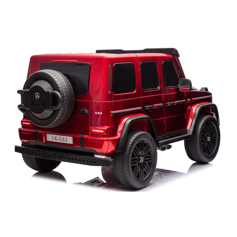 Auto na akumulator Mercedes Benz G63 AMG Największy XXL 4x200W Bordowy Lakierowany