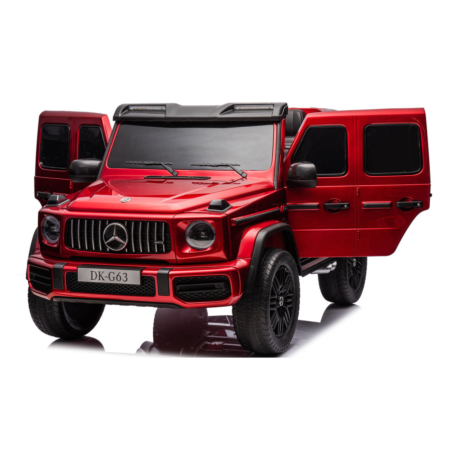 Auto na akumulator Mercedes Benz G63 AMG Największy XXL 4x200W Bordowy Lakierowany