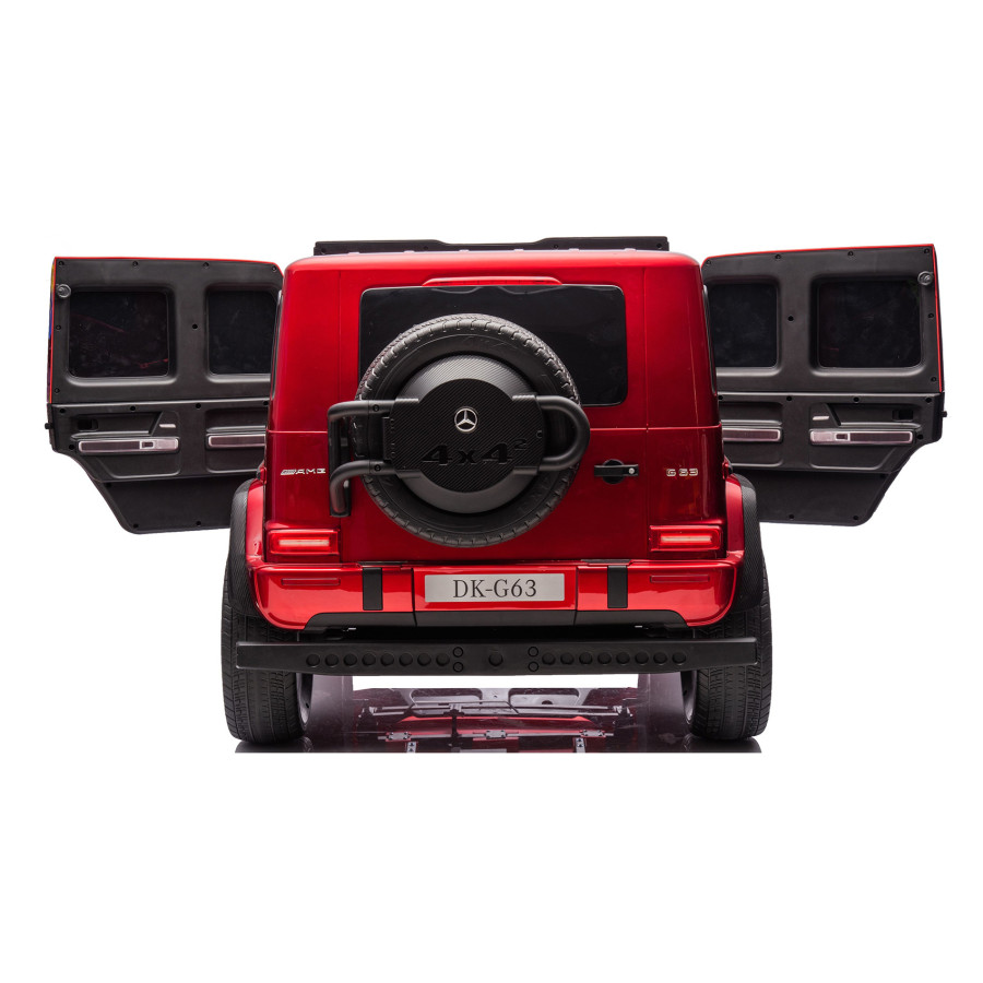 Auto na akumulator Mercedes Benz G63 AMG Największy XXL 4x200W Bordowy Lakierowany