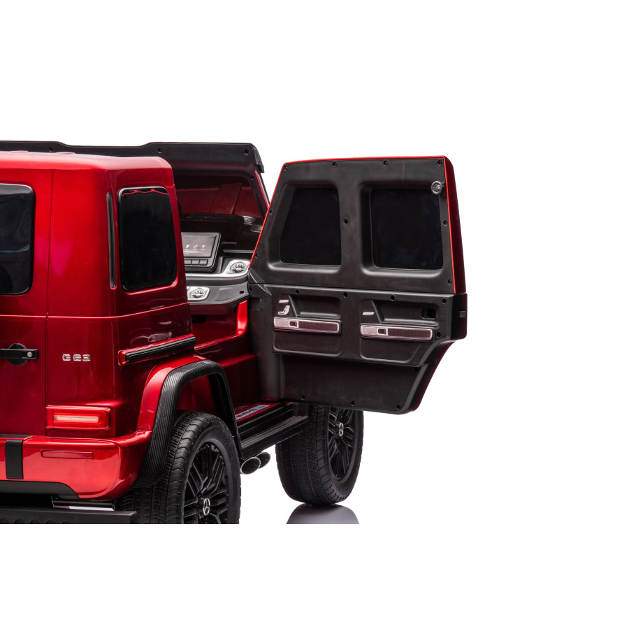 Auto na akumulator Mercedes Benz G63 AMG Największy XXL 4x200W Bordowy Lakierowany