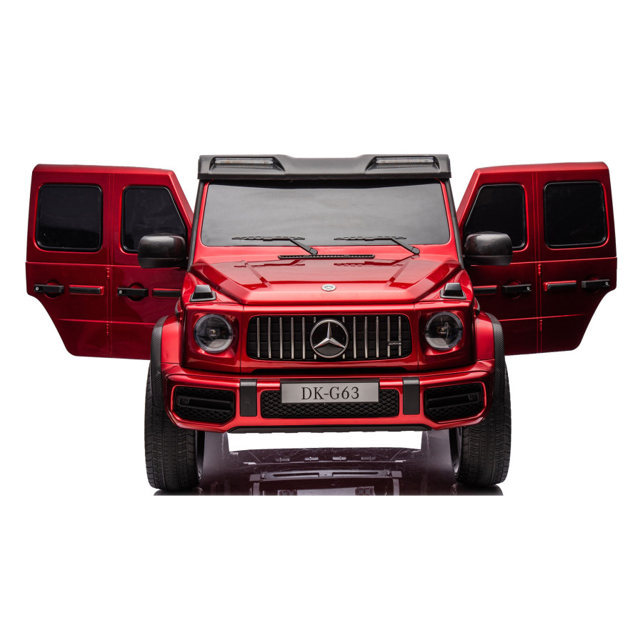 Auto na akumulator Mercedes Benz G63 AMG Największy XXL 4x200W Bordowy Lakierowany