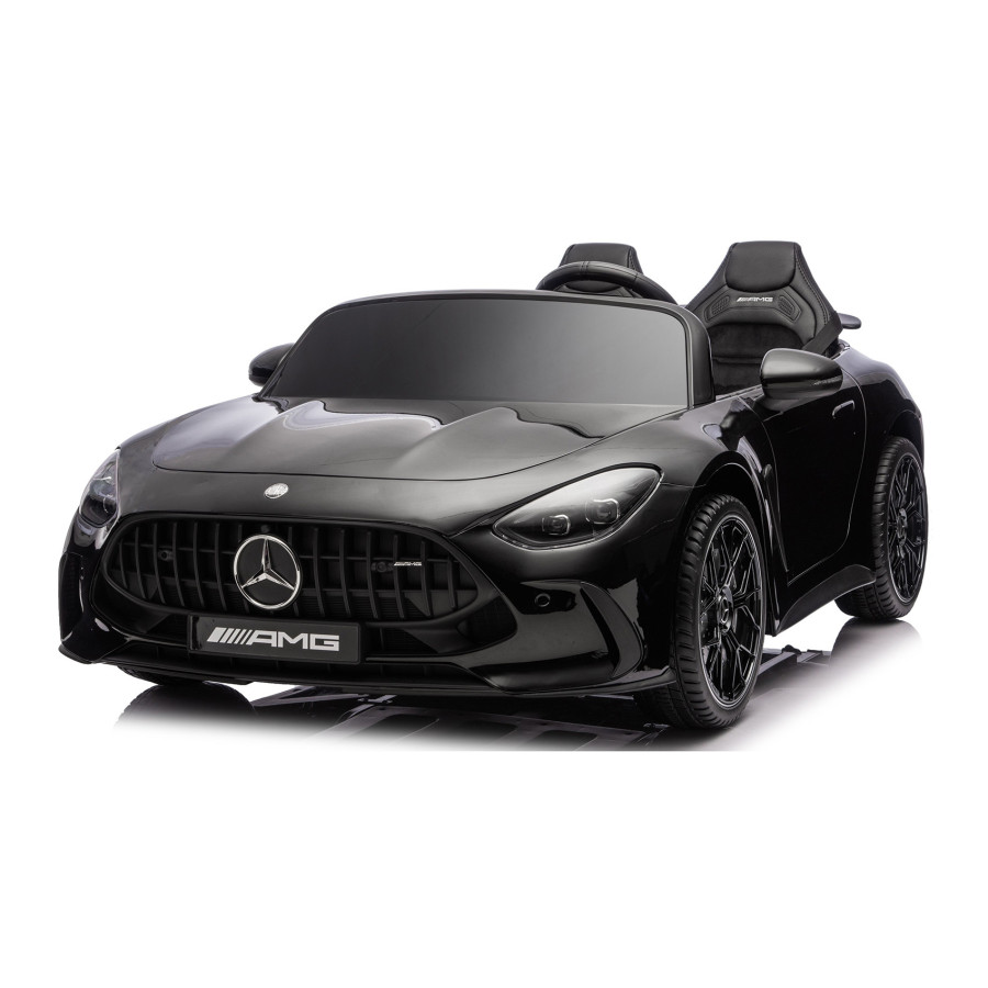 Auto na akumulator Mercedes GT63 XXL 24V 14Ah 4x200W dwuosobowy CZARNY lakierowany
