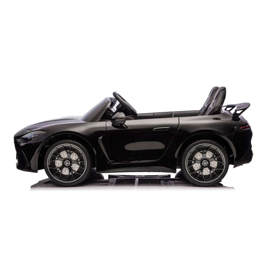 Auto na akumulator Mercedes GT63 XXL 24V 14Ah 4x200W dwuosobowy CZARNY lakierowany