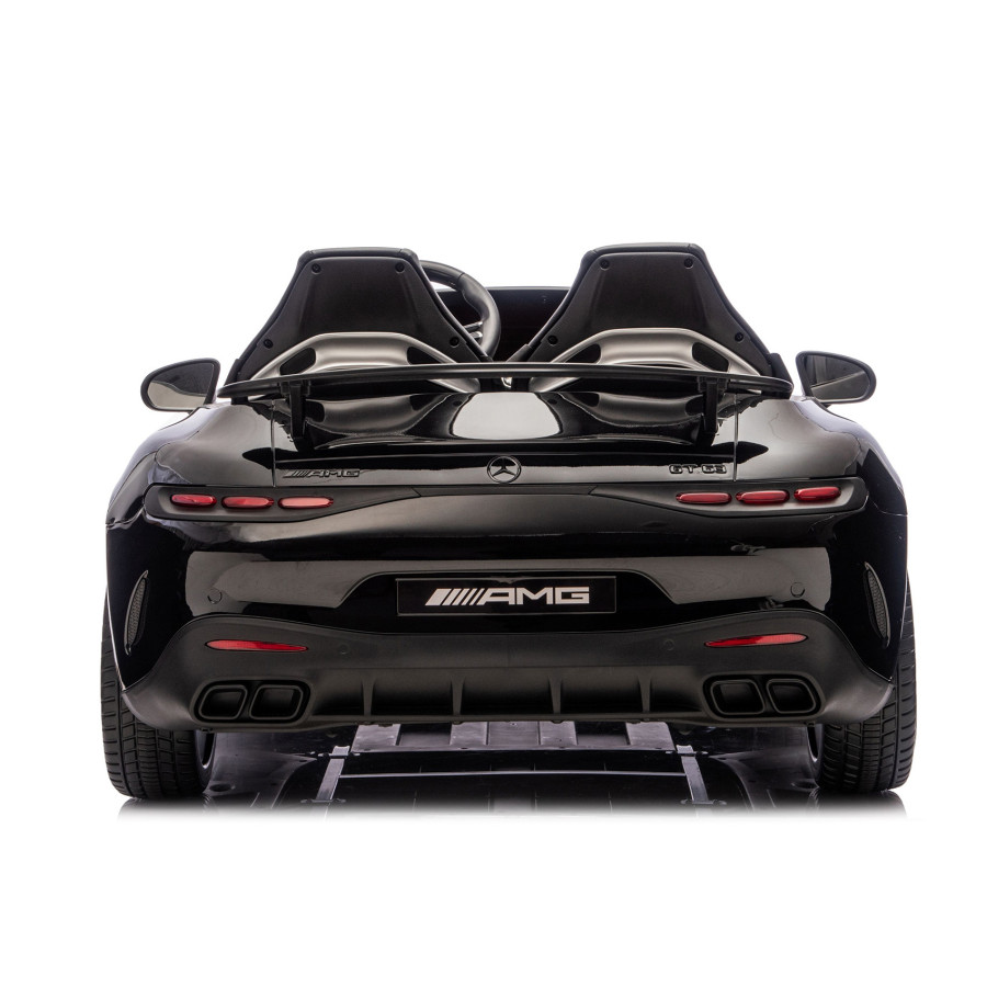 Auto na akumulator Mercedes GT63 XXL 24V 14Ah 4x200W dwuosobowy CZARNY lakierowany