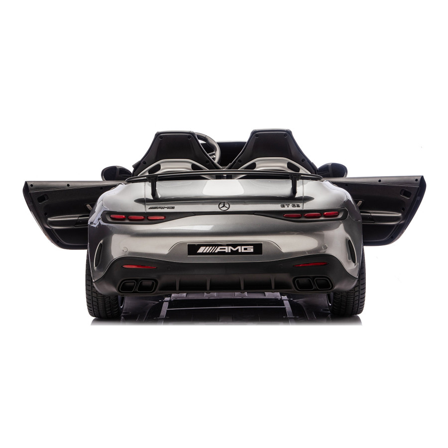 Auto na akumulator Mercedes GT63 XXL 24V 14Ah 4x200W dwuosobowy Szary lakierowany