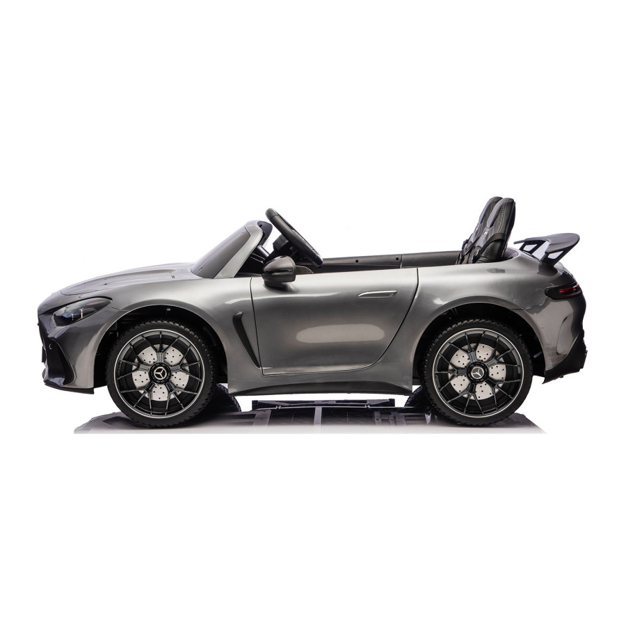 Auto na akumulator Mercedes GT63 XXL 24V 14Ah 4x200W dwuosobowy Szary lakierowany