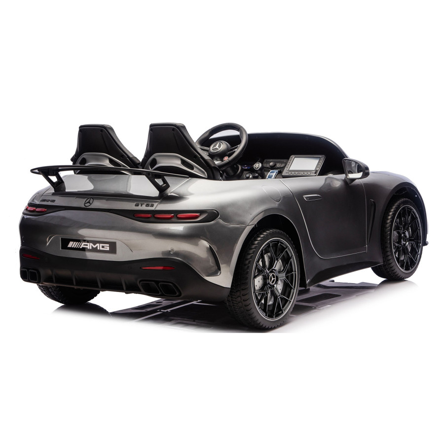 Auto na akumulator Mercedes GT63 XXL 24V 14Ah 4x200W dwuosobowy Szary lakierowany
