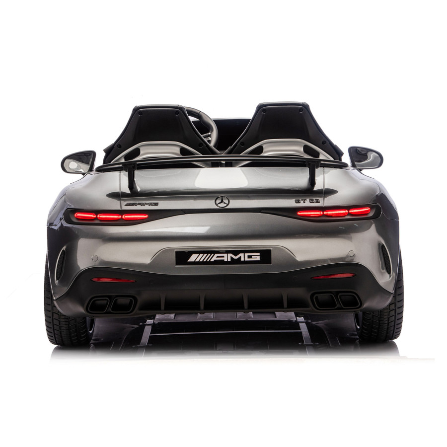 Auto na akumulator Mercedes GT63 XXL 24V 14Ah 4x200W dwuosobowy Szary lakierowany