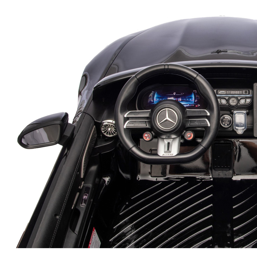 Auto na akumulator Mercedes GT63 XXL 24V 14Ah 4x200W dwuosobowy Szary lakierowany