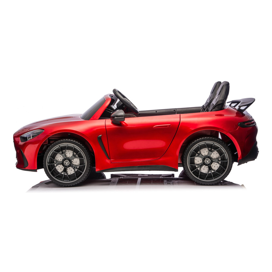 Auto na akumulator Mercedes GT63 XXL 24V 14Ah 4x200W dwuosobowy Bordowy lakierowany