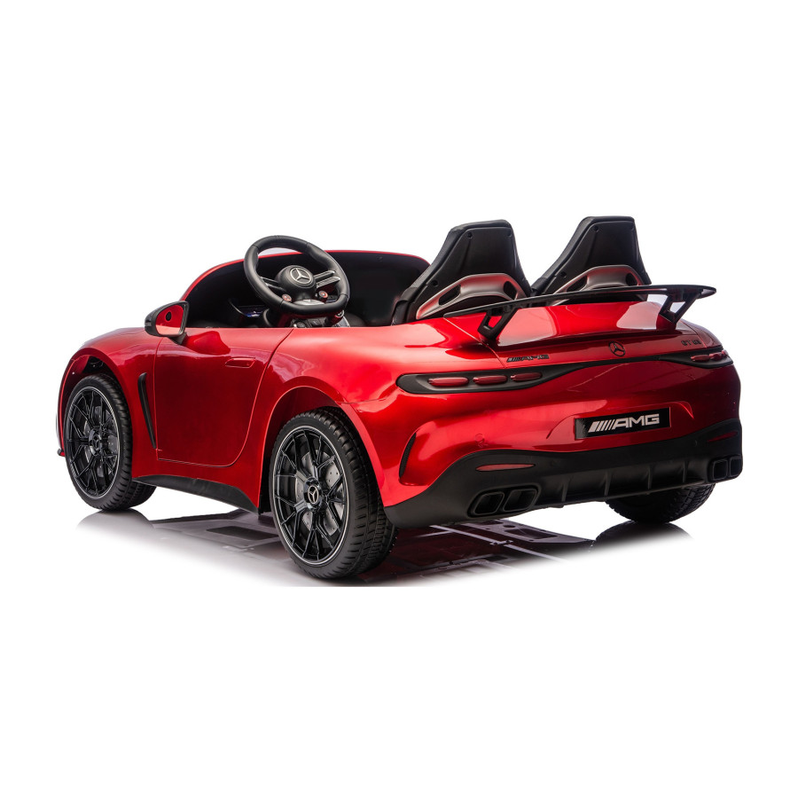 Auto na akumulator Mercedes GT63 XXL 24V 14Ah 4x200W dwuosobowy Bordowy lakierowany