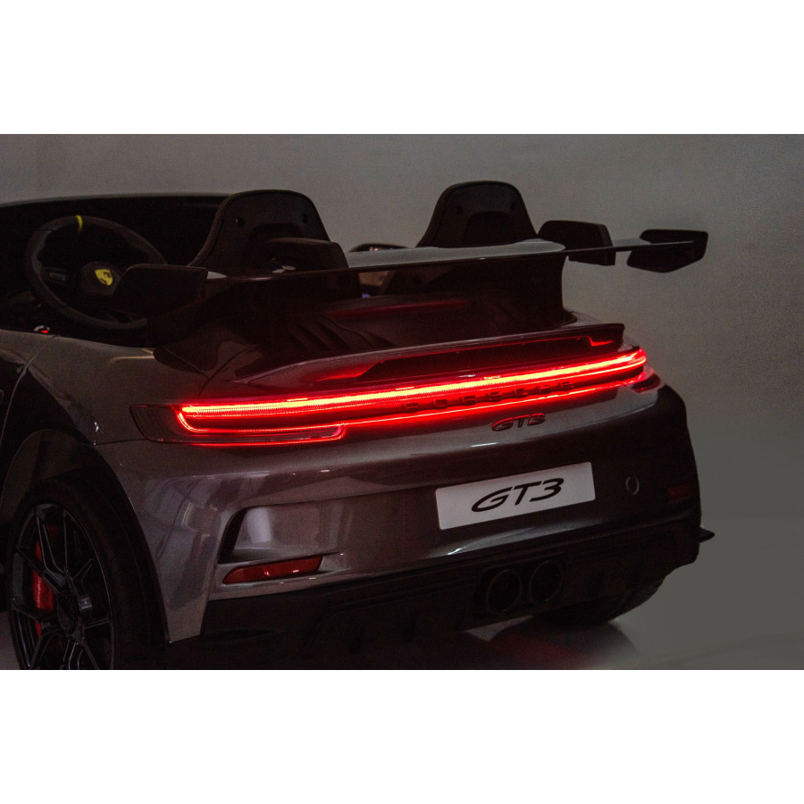 Auto na akumulator Porsche 911 GT3 4x200W 24V 14Ah dwuosobowy Czarny lakierowany