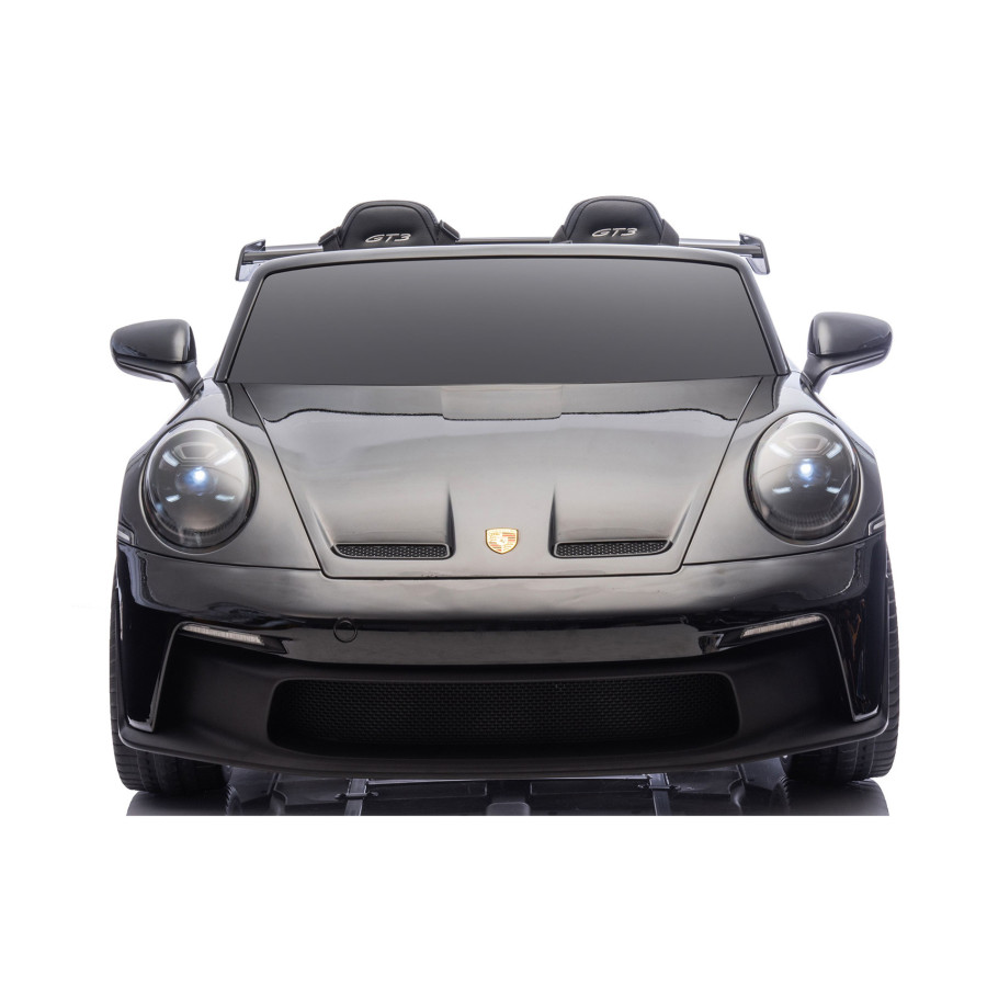 Auto na akumulator Porsche 911 GT3 4x200W 24V 14Ah dwuosobowy Czarny lakierowany