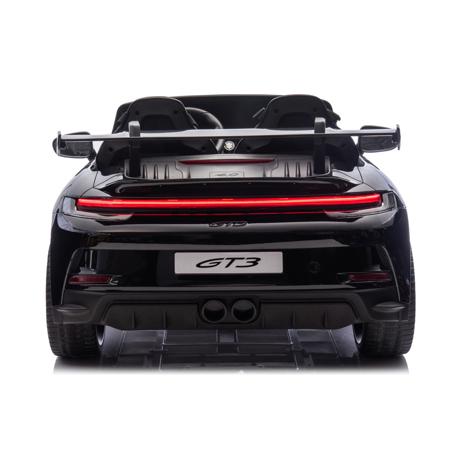 Auto na akumulator Porsche 911 GT3 4x200W 24V 14Ah dwuosobowy Czarny lakierowany