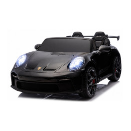 Auto na akumulator Porsche 911 GT3 4x200W 24V 14Ah dwuosobowy Czarny lakierowany