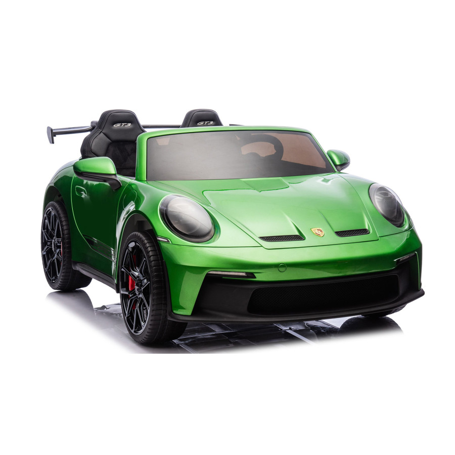Auto na akumulator Porsche 911 GT3 4x200W 24V 14Ah dwuosobowy Zielony lakierowany