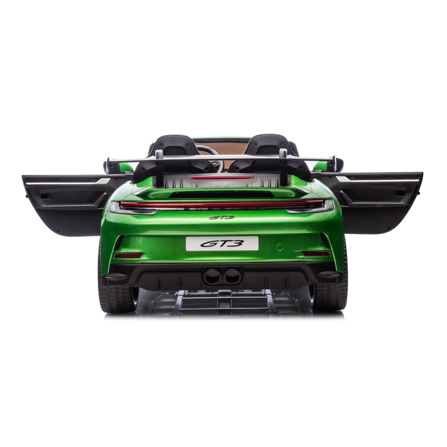 Auto na akumulator Porsche 911 GT3 4x200W 24V 14Ah dwuosobowy Zielony lakierowany