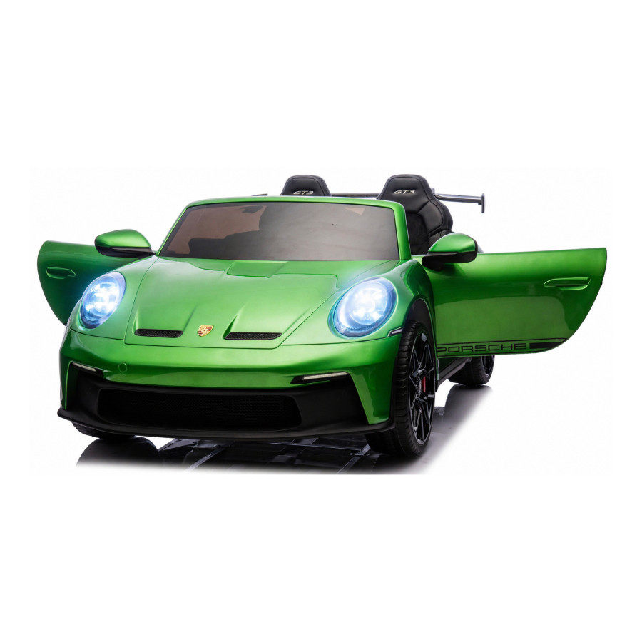 Auto na akumulator Porsche 911 GT3 4x200W 24V 14Ah dwuosobowy Zielony lakierowany