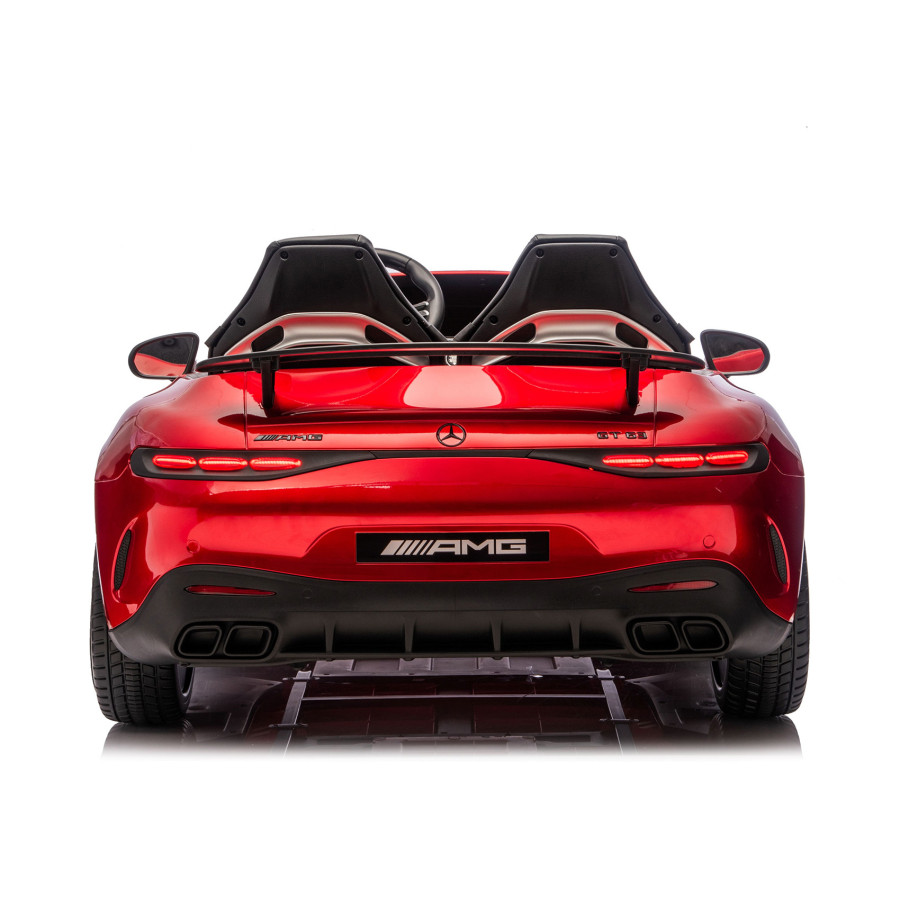 Auto na akumulator Mercedes GT63 XXL 24V 14Ah 4x200W dwuosobowy Bordowy lakierowany