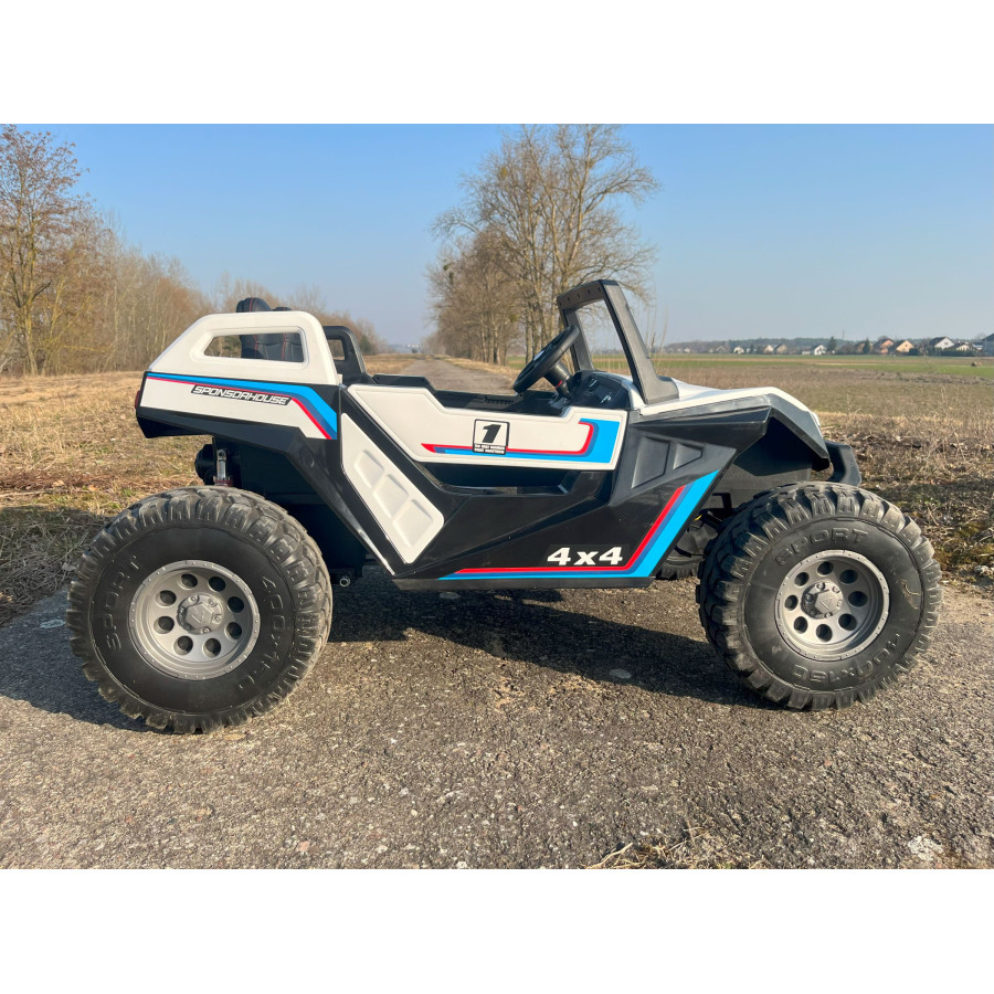 AUTO na akumulator BUGGY CLASH 24V 14Ah 4X4 STRONG 15km/h Pojazd Dla dzieci Czarny