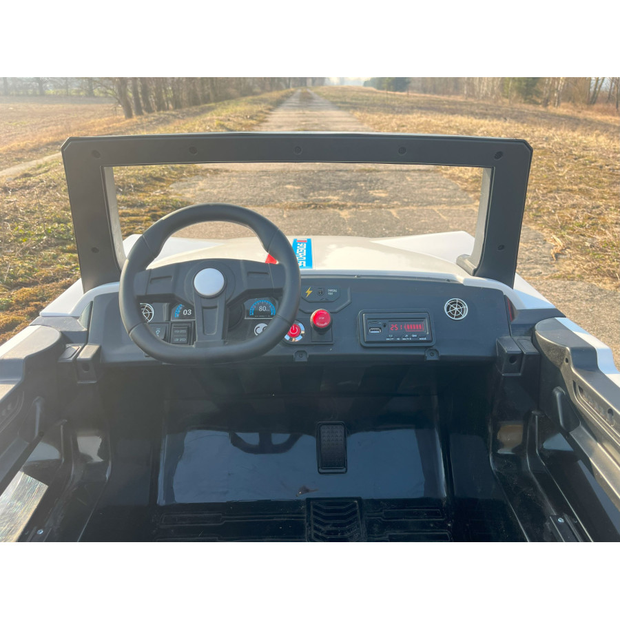 AUTO na akumulator BUGGY CLASH 24V 14Ah 4X4 STRONG 15km/h Pojazd Dla dzieci Czarny