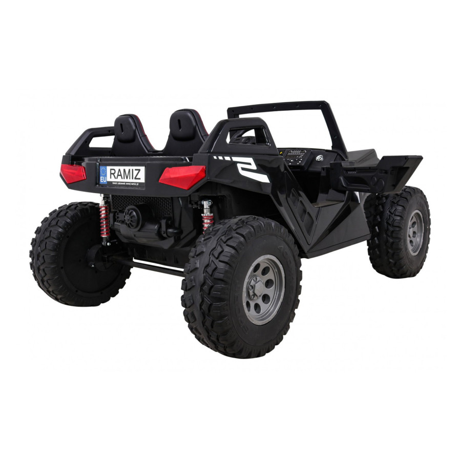 AUTO na akumulator BUGGY CLASH 24V 14Ah 4X4 STRONG 15km/h Pojazd Dla dzieci Czarny