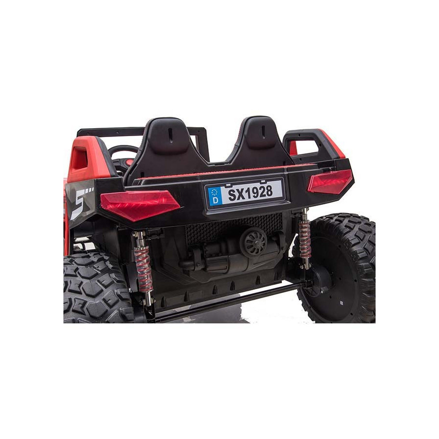AUTO na akumulator BUGGY CLASH 24V 14Ah 4X4 STRONG 15km/h Pojazd Dla dzieci Czerwony