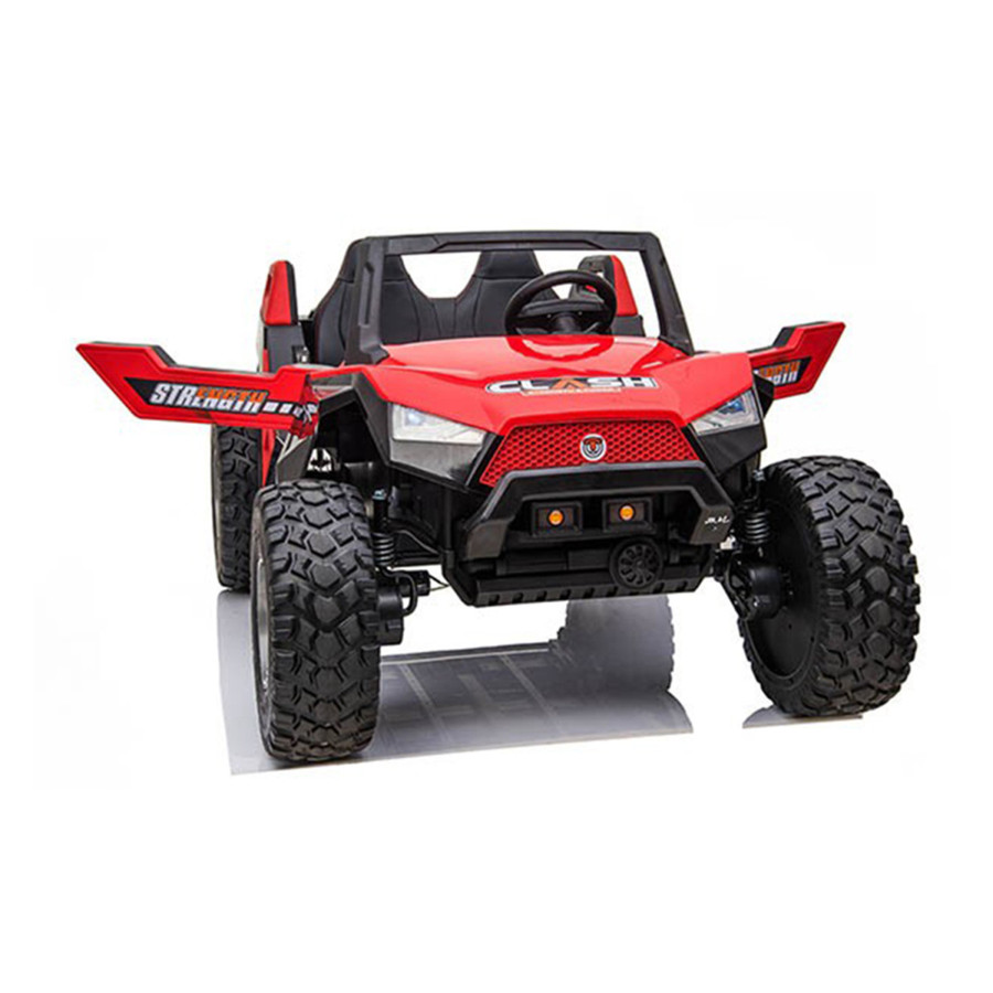 AUTO na akumulator BUGGY CLASH 24V 14Ah 4X4 STRONG 15km/h Pojazd Dla dzieci Czerwony
