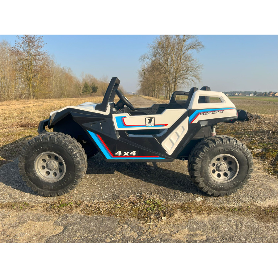 AUTO na akumulator BUGGY CLASH 24V 14Ah 4X4 STRONG 15km/h Pojazd Dla dzieci Czerwony